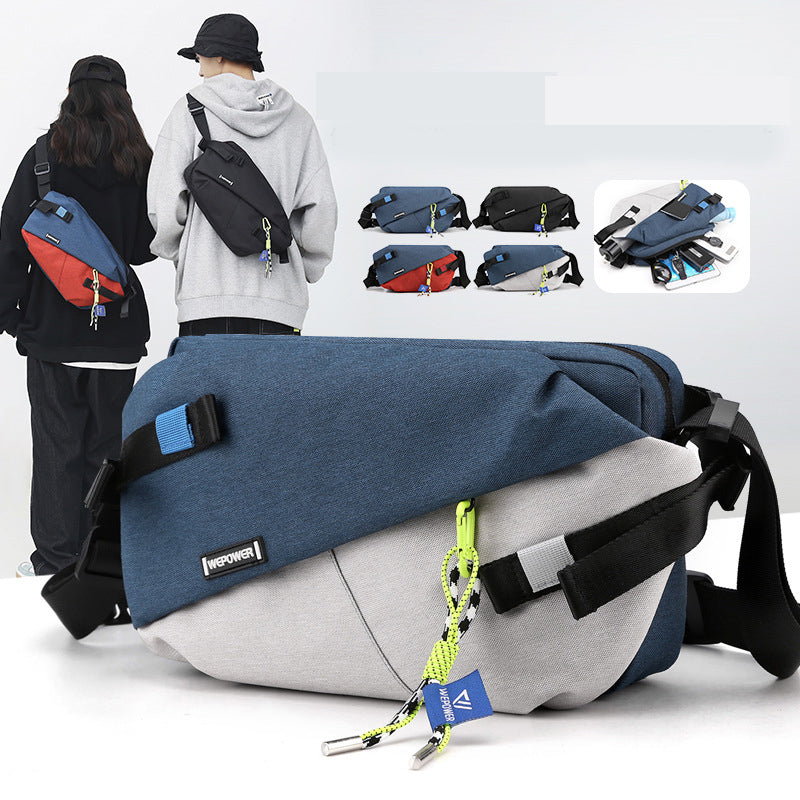 This unisex compact bum bag is perfect for keeping valuables safe and close