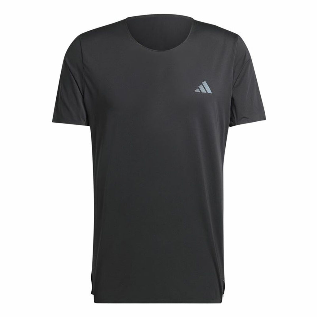 Men’s Short Sleeve T-Shirt Adidas Adizero Running Black