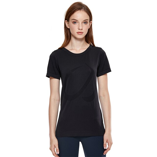 Women's Seamless Active Tops Short Sleeve