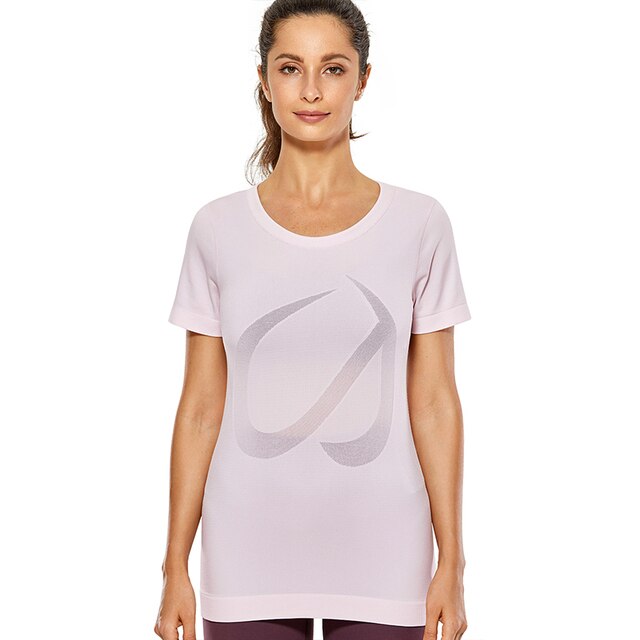 Women's Seamless Active Tops Short Sleeve