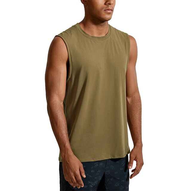 Men's Moisture-wicking Sleeveless Workout Tank Tops