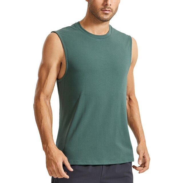 Men's Moisture-wicking Sleeveless Workout Tank Tops