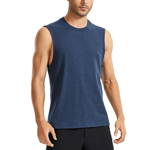 Men's Moisture-wicking Sleeveless Workout Tank Tops