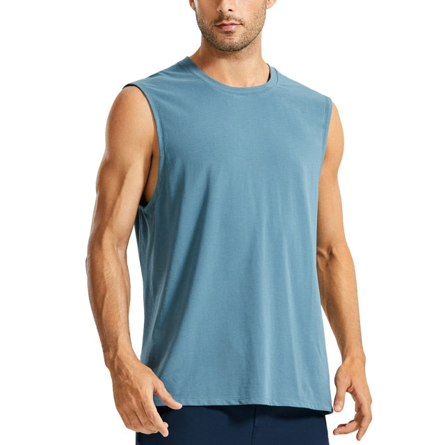 Men's Moisture-wicking Sleeveless Workout Tank Tops